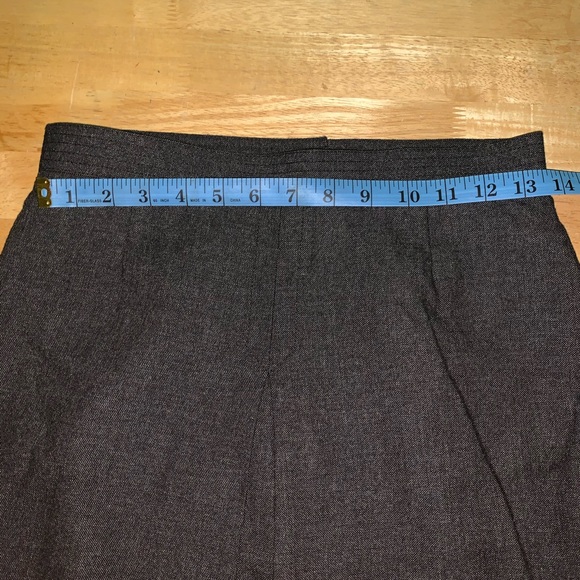 Gray Wool J. Crew A-line Skirt - Picture 5 of 8